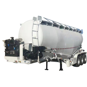 รถกึ่งพ่วงถังเหล็กแห้งความแข็งแรงสูงสำหรับรถบรรทุกซีเมนต์และผงแห้งรถกึ่งพ่วงสำหรับรถบรรทุกซีเมนต์ - Product Image 3