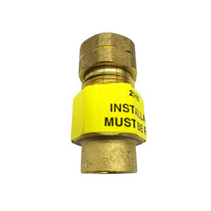 Raccord Home flex en laiton avec pince de liaison UL 467 et té en fer noir et fil de liaison de gros calibre Raccord en laiton - Product Image 3