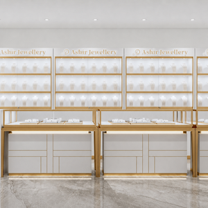 Muebles de Lujo Personalizados para Tiendas de Relojes, Exhibidores para Salas de Exhibición, Diseño de Interiores para Joyerías, Mostrador de Vidrio para Exhibición de Joyas - Product Image 5