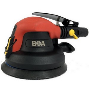 Máy chà nhám quỹ đạo khí nén 5 inch với tốc độ cao 12000 vòng/phút, hệ thống xả khí phía sau - Product Image 1