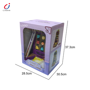 Chengji Mini Máquina Arcade Clásica, Juego de Botones con Forma de Máquina de Baile de Dedos, Juguetes Educativos, Juguete de Baile de Dedos con Luz - Product Image 3