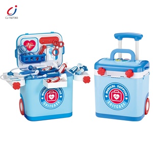 Chengji Jouet <span class=keywords><strong>Docteur</strong></span> Doctor Cart Pretend Play Set Medical Kit Toys Children Play House Handbag Medical Doctor Toy Set - Product Image 5