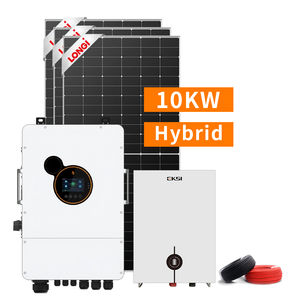 Sistema Solar Híbrido Srne Full House de 8kW, 6kW, 10kW, Sistema Solar Fuera de la Red, Conjunto Completo de 3kW con Soporte de Energía FJ-SS-3-20kw, Eficiente y Confiable - Product Image 4