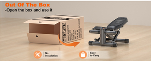 Nhà máy trực tiếp phòng tập thể dục tập thể dục dưới bàn đạp Exerciser phong cách mới conjoint xi lanh thủy lực bước lên và xuống huấn luyện viên bước - Product Image 6
