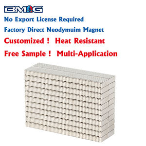 Aimant néodyme carré puissant N50 12x12x4mm, robuste, anti-rayures, revêtement personnalisé, commande en gros directe usine - Product Image 2