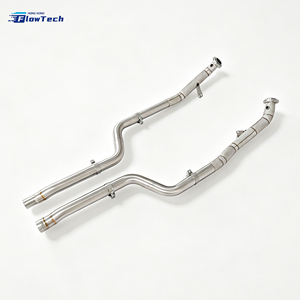 ท่อร่วมไอเสียสมรรถนะสูงสำหรับ Mercedes CLS350 W218 M276 3.5L V6 E400 3.0T ผลิตจากสแตนเลส 304 แบบตรงรุ่น ไหลเวียนดี - Product Image 3
