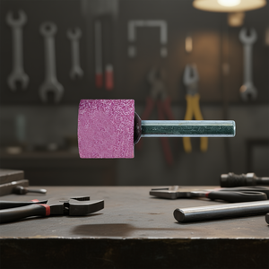 Fervi Pink Vitrified <b>Grinding</b> <b>Wheel</b> 10mm Diameter For Metal Polishing - Product Image 3