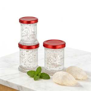 Bocaux en verre multi-tailles avec couvercles, résistants à la chaleur, petits pots à ragoût <span class=keywords><strong>pour</strong></span> nids d'oiseaux, aliments <span class=keywords><strong>pour</strong></span> bébés, desserts, vente en gros - Product Image 4