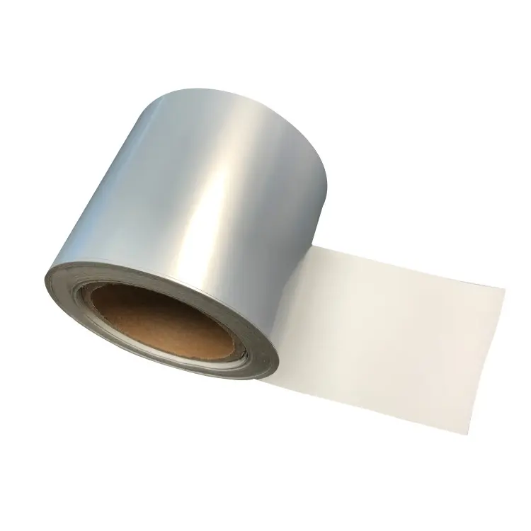OEM/ODM высококачественная матовая Серебряная бумага для домашних животных, большое сырье, этикетка со штрих-кодом, бумажная наклейка