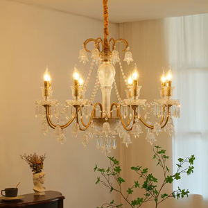 Zeal Lighting Factory Direct Sale Modern <b>Chandelier</b> Wedding Decoration <b>Black</b> <b>Crystal</b> <b>Chandelier</b> Light - Product Image 4