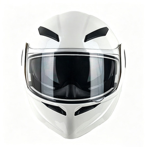 Casco de Moto con Doble Visor, Protección Solar Interior Antivaho, Casco de Motocicleta Modular Abatible Unisex para Turismo - Product Image 5