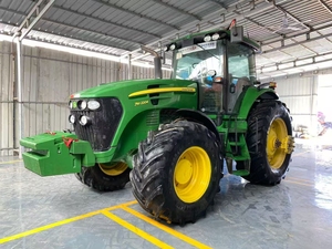 Tractor usado Johnn Deere2204 rueda granja huerto tractor compacto equipo agrícola maquinaria - Product Image 3