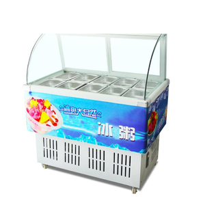 Autocollants pour 12 plateaux de congélateur supérieur de comptoir pour vitrine de crème glacée - Product Image 1