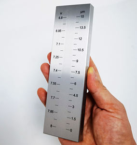 مقياس هيغمان BGD ، 0-<span class=keywords><strong>Micron</strong></span> ، صفاء أحادي ومزدوج لمقياس الطحن - Product Image 4