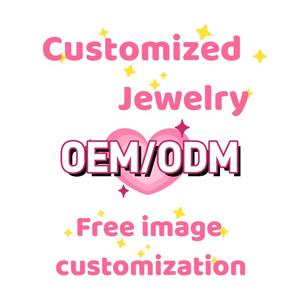 Venta al por mayor nuevo diseño collar 18K chapado en oro Multi encanto collar cereza FE corazón bola cadena Collar para mujer - Product Image 4