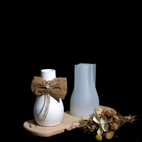 DIY Vase Silicone Moule Ciment Gypse Résine Pot De Fleur Moules Pour La Décoration De La Maison