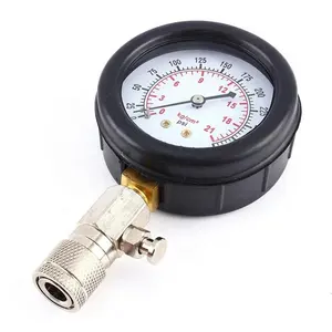 Medidor de presión de motor de gasolina, Kit de prueba, herramientas de garaje para motocicleta y caja, medidor Digital de presión