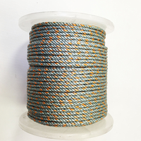 Cordage d'amarrage et de remorquage en polyester de qualité marine, léger, moderne, haute résistance, bobine de 500 m, pour bateaux et navires, en nylon PP