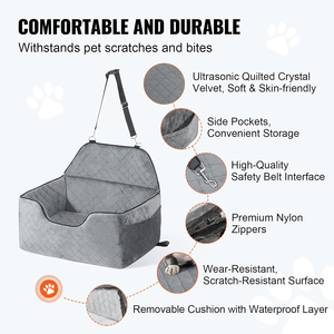 High Quality Adjustable Foldable Pet <b>Tent</b> for <b>Small</b> Animals Car Backseat Safety Protection Pad Outdoor Travel 30 Pounds Capacity - Product Image 3