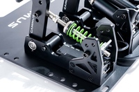 Volante de Carreras CAMMUS LC100 con Pedales, Ángulo Ajustable y Conexión por Cable para Juegos de Carreras en PC y Volante de Juego