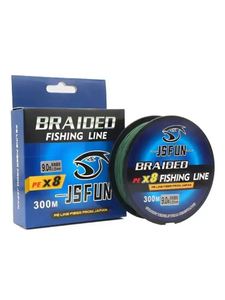 Jsfun <span class=keywords><strong>สาย</strong></span>เคลือบลวดถัก<span class=keywords><strong>8</strong></span>เส้น300ม. <span class=keywords><strong>สาย</strong></span><span class=keywords><strong>ปอนด์</strong></span>นับปอนด์34LB-96LB ผู้นำสายการประมง monofilament - Product Image 3