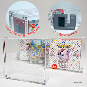 กล่องอะคริลิคใสสำหรับใส่การ์ดโปเกมอน TCG ญี่ปุ่น รุ่น 151  แบบขายส่งจาก SHP  ทนทาน คุณภาพสูง - Product Image 3