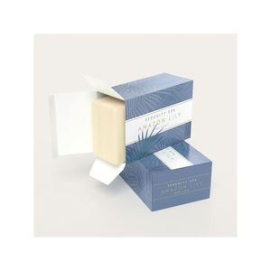 Custom Design Printing White <b>Paper</b> Box Soap Packaging Bar <b>Boxes</b> for Soap - Product Image 3
