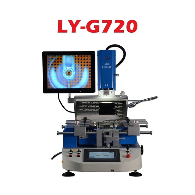 G720  Professional Desktop Optical Repair Machine Automatic Align BGA Soldering Station Rework Machine for Laptops Game Consoles