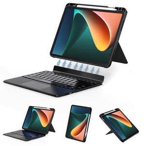 เคสแท็บเล็ตอัจฉริยะ11นิ้วแบบถอดได้คุณภาพสูงพร้อมการปรับหลายมุมสำหรับเคสคีย์บอร์ด <span class=keywords><strong>Xiaomi</strong></span> Pad 5/5 Pro-สินค้าใหม่ - Product Image 2