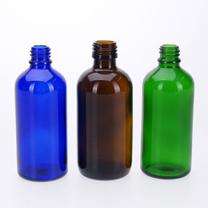 Vista yüksek taş cam şişe stok 10ml 30ml 50ml 100ml kapasiteleri ile plastik kap mavi renk uçucu yağlar kozmetik için - Product Image 1