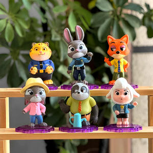 Figuras Coleccionables <span class=keywords><strong>de</strong></span> la Serie Zoo2, Cajas Sorpresa, Judy Fox, Nick Wilde, Juguetes, Adornos para Autos, Regalos - Product Image 3