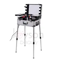 Keyson - Professional Makeup Train Case with Lights