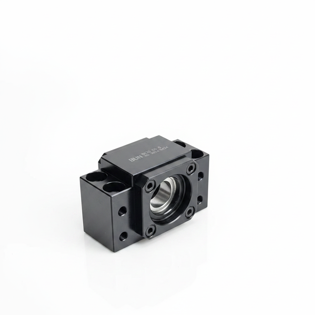 BUN High-quality Ball Screw Support Bearing Unit End Support Seat S45C Steel Salt Spray Resistant BK10 BF10