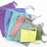 Sac à cordon en toile de coton réutilisable, robuste, écologique, avec logo personnalisé et poignée en corde - Vente en gros à prix bas