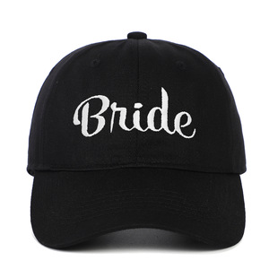 Go Party addio al nubilato al nubilato da nubilato con cappello da sposa con lettera dello sposo cappelli da festa ricamati cappelli da Baseball per donna uomo - Product Image 2