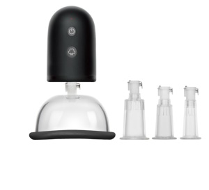 女性用セックストイ USB充電式 プッシー/クリトリス吸引器 自動真空ポンプ - Product Image 1