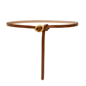 Vente chaude Or Alliage Boucle <span class=keywords><strong>Ceinture</strong></span> Véritable En Cuir Véritable Femmes Mince <span class=keywords><strong>Ceinture</strong></span> Cravate Lady DressWaistband Ceintures - Product Image 2
