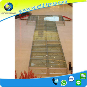 Event <strong>Stage</strong> Factory Portable Transparent Tempered Glass Acrylic Truss <strong>Stage</strong> Wedding <strong>Stage</strong> <strong>Decoration</strong> For Sale - Product Image 4