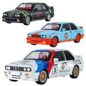<span class=keywords><strong>Voiture</strong></span> de course miniature à rétrofriction en <span class=keywords><strong>métal</strong></span> moulé sous pression, modèle de supercar E30 à l'échelle 1:24, télécommandée 88RC, certifiée EN71 ASTM pour les 3 ans et plus - Product Image 1