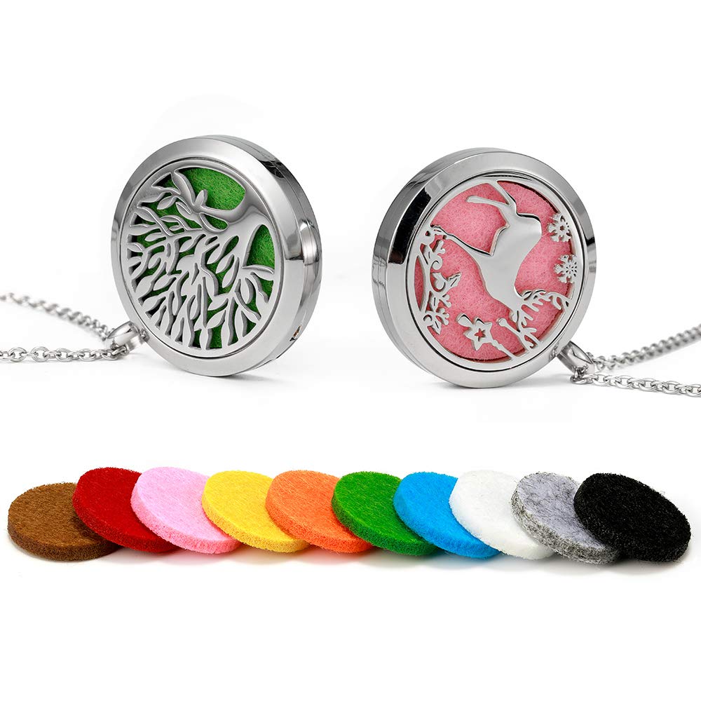 22 мм круглый автомобильный освежитель воздуха, диффузор эфирного масла, медальон, сменные фетровые подушки