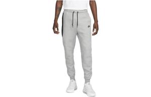 Pantalones Deportivos <span class=keywords><strong>Nike</strong></span> <span class=keywords><strong>Tech</strong></span> <span class=keywords><strong>Fleece</strong></span> para <span class=keywords><strong>Hombre</strong></span>, Color Gris, Cintura Elástica con Cordón, Franja Lateral, Pantalones de Otoño - Product Image 1