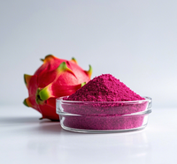 Lifecare Supply Wateroplosbaar Roze Pitaya Poeder Puur Natuurlijk Rood Drakenfruit Poeder