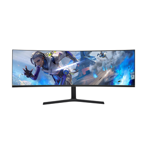 จอคอมพิวเตอร์สำหรับเล่นเกมขนาด 49 นิ้ว 4K 5K แบบโค้ง พร้อมไฟ LED ปรับระดับได้ ความถี่ 165Hz - Product Image 1