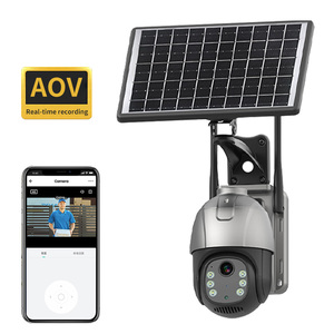Q61A 4G telecamera solare supporto umanoide rilevamento allarme acustico e visivo/intelligente tracciamento mobile/audio bidirezionale - Product Image 2
