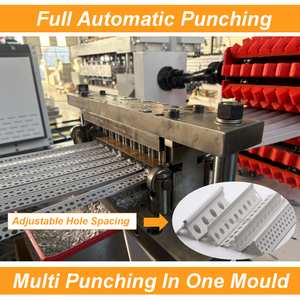 Machine <span class=keywords><strong>de</strong></span> fabrication <span class=keywords><strong>de</strong></span> profilés d'angle en PVC plastique, ligne d'extrusion d'angle en PVC avec maille, machine <span class=keywords><strong>à</strong></span> coins en PVC - Product Image 3