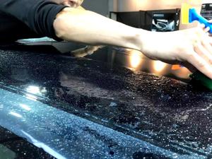 फैक्टरी ब्लू ब्लैक आइस कवच कार छत फिल्म गर्मी अवरुद्ध उच्च स्थायित्व खरोंच प्रतिरोध नैनो कोटिंग मोटर वाहन खिड़की टिंट - Product Image 2