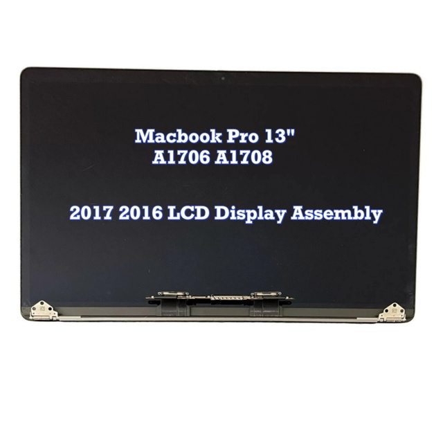 OEM Macbook Pro 13" A1706 A1708 2017 2016 LCD Display Assembly Silver Space Gray