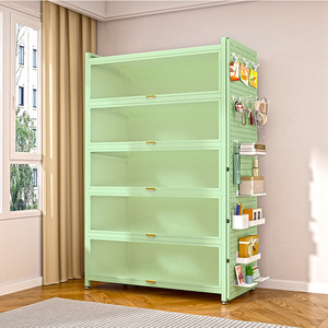 5 portes vertes flip pc armoires de salon armoires de cuisine <span class=keywords><strong>à</strong></span> <span class=keywords><strong>clapet</strong></span> avec panneau suspendu buffet <span class=keywords><strong>à</strong></span> 5 niveaux - Product Image 1