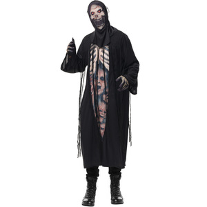 Disfraz de Esqueleto para Hombre, Novedad de Halloween, Traje de Terror para Adultos, Ideal para Fiestas, Casas Encantadas y Actuaciones Escénicas - Product Image 4