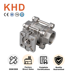 บอลวาล์ว3PC-Q11F-1000 3ชิ้นระบบแก๊สน้ำมันและแก๊สสำหรับ1000wog ปิดผนึก - Product Image 1